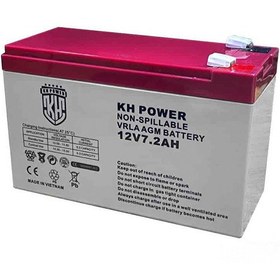 تصویر باطری دزدگیر مدل KhPower-12V-7A 