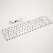 تصویر کیبورد با سیم اپل Apple Keyboard 