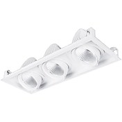 تصویر چراغ سقفی گریل 15×3 وات آفتابی ای دی سی Grill Ceiling lighting 3×15 W, Warm white EDC