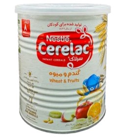 تصویر سرلاک گندم و میوه به همراه شیر نستله | Nestle Cerelac Wheat & Fruits With Milk 