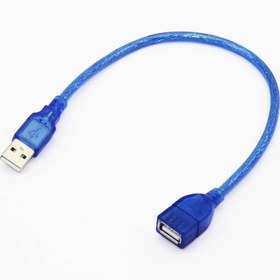 تصویر کابل افزایش طول USB 2.0 پی نت 30 سانتی متر USB2.0 Extension Cable 30cm