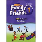 تصویر فلش کارت امریکن فمیلی اند فرندز 1 Flashcards American Family and Friends 1 Second Edition