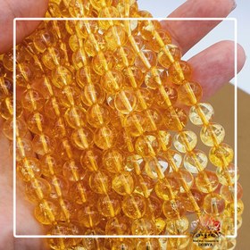 تصویر ریسه سنگ سیترین سایز 8 