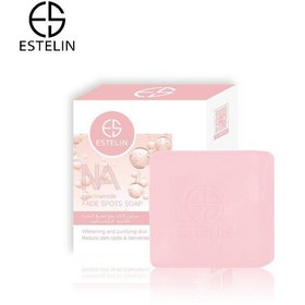 تصویر صابون لکه های محو کننده استلین نیاسینامید Estelin Niacinamide Fade Spots Soap 