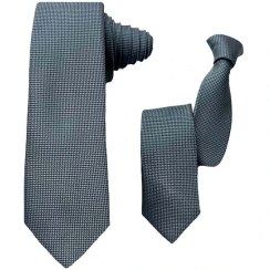 تصویر ست کراوات پدر و پسر طوسی جودون | R&R 