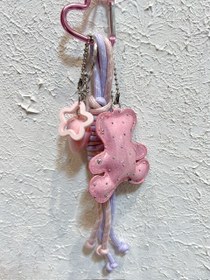 تصویر چارم بگ خرس صورتی 