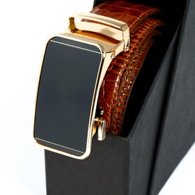 تصویر کمربند چرم طبیعی ریلی vkc 7 