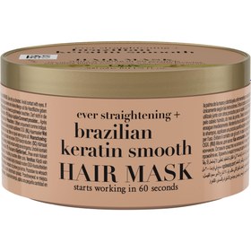 تصویر ماسک موی کراتینه ی برزیلی او جی ایکس300میل_ogx(brazilian keratin smooth) 