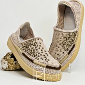 تصویر گیوه مدل کاپوچینو - کرم / giveh_zanane