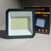 تصویر چراغ کمپی سولار 100وات کد688 