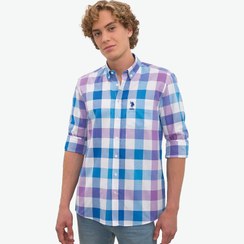 تصویر پیراهن آستین بلند مردانه یو اس پولو مدل 50219626 