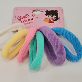 تصویر کش مو ساده رنگی 