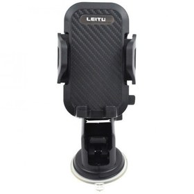 تصویر هولدر داشبوردی گیره ای Leitu LR-14 ا Leitu LR-14 Car Mount Universal Phone Holder Leitu LR-14 Car Mount Universal Phone Holder