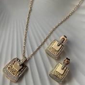 تصویر نیم‌ست ژوپینگ زنانه با نگین مخراج‌کاری کد 41 