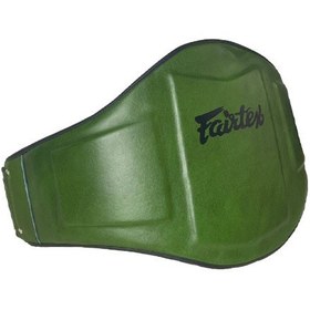 تصویر میت شکمی چرم طبیعی طرح FAIRTEX سبز 