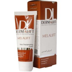 تصویر کرم روشن کننده درمالیفت ملالیفت بدن انواع پوست ۷۵ میل Dermalift Melalift Body Lightening Cream for all skin types 75ml