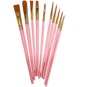 تصویر ست قلمو 10 عددی - دیجی رزین 