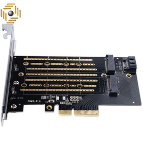 تصویر کارت PCI-E افزایش M.2 NVME اوریکو مدل PDM2 