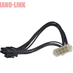 تصویر افزایش طول ۸ پین گرافیکی PCI EXPRESS 8 PIN EXTENDER CABLE