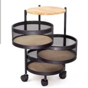 تصویر سبد سیب زمینی پیاز سه طبقه برند عروس نوین 