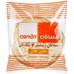 تصویر نان تافتون طلایی سه‌نان 450 گرم - 5 عدد (قیمت هر عدد 46,500 ت) 