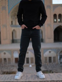 تصویر شلوار جین اسلیم - طوسی / 36 