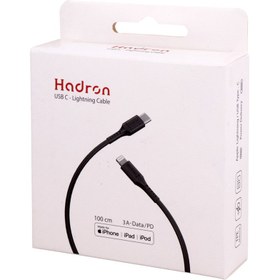 تصویر کابل USB به لایتنینگ هادرون دارای MFi مدل HTC-A-L01 Hadron MFi USB to Lightning Cable HTC-A-L01 1m