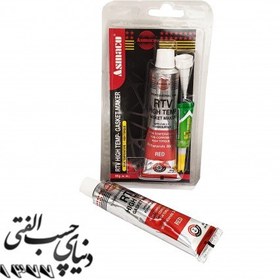 تصویر واشر ساز حرارتی قرمز اسماکو AsmaCo RTV Silicone Gasket Maker 