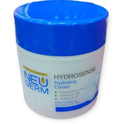 تصویر کرم مرطوب کننده نئودرم مدل Optimal Hydrosense حجم ۱۵۰ میلی لیتر با عطر عسل 