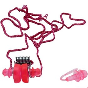 تصویر گوش گیر و دماغ گیر مدل SF - سبز 