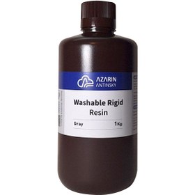 تصویر رزین قابل شستشو آذرین | Washable rigid AZARIN washable-rigid-resin-1kg-3d-printer