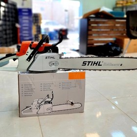 تصویر اره موتوری اشتیل 381 msمونتاژ برزیل قدرتمند و با کیفیت واردات جدید (فروش ویژه) Stihl