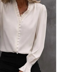 تصویر شومیز طلا سفید سایز ۳ 