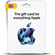 تصویر گیف کارت اپل انگلیس (بریتانیا) - Apple United Kingdom (England) Gift Card Apple Gift Card - United Kingdom (England)