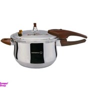 تصویر زودپز کرکماز مدل اینوکس ظرفیت ۷ لیتر با بدنه استیل 