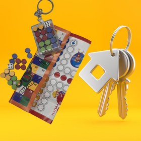 تصویر جاکلیدی منچ کوچک طرح‌های فانتزی و عروسکی | مناسب برای هدیه و آویزان کردن کلید