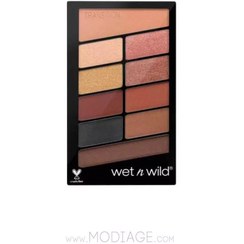 تصویر سایه چشم 10 رنگ وت اند وایلد - E756 Wet N Wild Color Icon Shadow Palette 10g