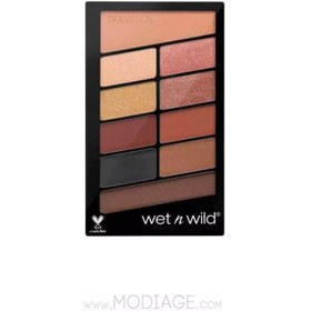 تصویر سایه چشم 10 رنگ وت اند وایلد - E756 Wet N Wild Color Icon Shadow Palette 10g