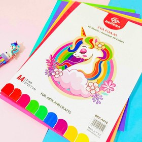 تصویر فوم 10 رنگ A4 برسا 