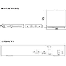 تصویر دوستگاه NVR ویزیترون مدل VZ-S1208-4K 