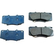 تصویر لنت ترمز جلو تویوتا مناسب هایلوکس ۲۰۱۱-۲۰۱۵ و لندکروز ۱۹۹۰-۱۹۹۶ و فرچونر ۲۰۰۵-۲۰۱۵ 