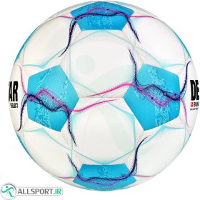 تصویر توپ فوتبال دربی استار پرس Derby Star Bundesliga Ball 5 White Blue Pink 