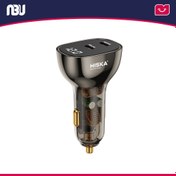 تصویر شارژر فندکی هیسکا HISKA HCC-326 Hiska HCC-326 95w Car Charger PD 65W + USB 30W