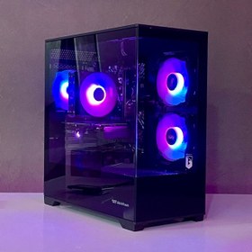 تصویر کامپیوتر گیمینگ DarkFlash DK415P i512400F RTX3060 