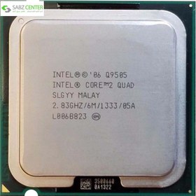 تصویر پردازنده چهار هسته ای Intel Core 2 2.83 گیگاهرتز 1333 مگاهرتز 6 مگابایت LGA775 CPU Q9505BOX ا Intel Core 2 Quad Processor 2.83 GHz 1333 MHz 6 MB LGA775 CPU Q9505BOX Intel Core 2 Quad Processor 2.83 GHz 1333 MHz 6 MB LGA775 CPU Q9505BOX