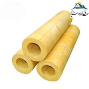 تصویر عایق پشم سنگ لوله ای پیش ساخته 