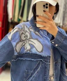 تصویر مانتو دیزنی جین (Disney Jeans) - کد 522 