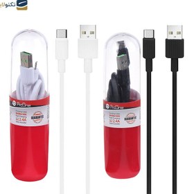 تصویر کابل میکرویو اس بی پرووان مدل PCC385M طول 1 متر ProOne PCC235M Micro USB Data Cable 1m