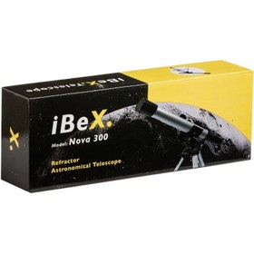 تصویر تلسکوپ آموزشی ایبکس مدل NOVA300 بزرگ نمایی ۲۵ برابر 