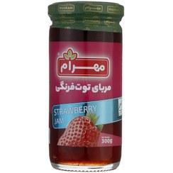 تصویر مربا توت فرنگی مهرام – 300 گرم 